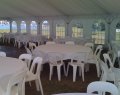 Wedding setup at Clarkes Point (Hunters Hill)