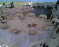 Wedding setup at Clarkes Point (Hunters Hill)